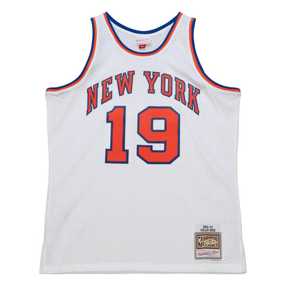 Willis Reed Mitchell & Ness 1969 White Swingman Jersey