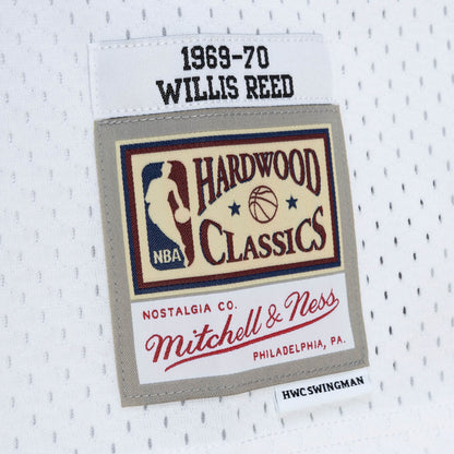 Willis Reed Mitchell & Ness 1969 White Swingman Jersey