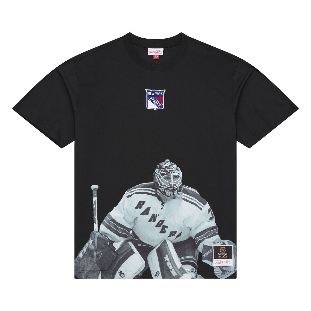 Mitchell & Ness Rangers Lundqvist Player Graphic Tee