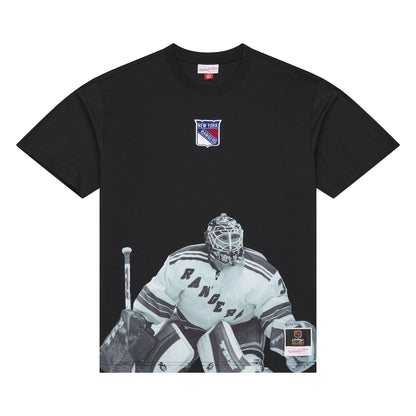 Mitchell & Ness Rangers Lundqvist Player Graphic Tee
