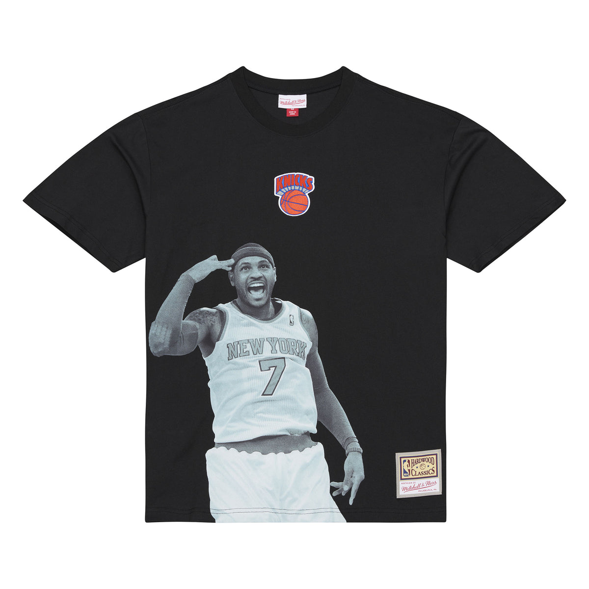 Mitchell & Ness Knicks Carmelo Anthony Graphic Tee