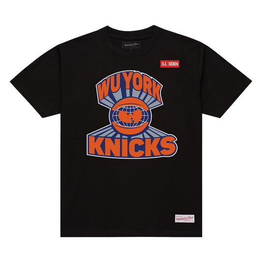 Mitchell & Ness Knicks WuYork Black Tee