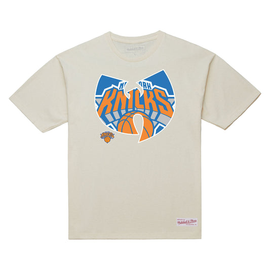 Mitchell & Ness Knicks WuTang Cream Tee