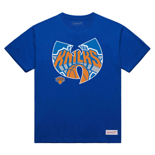 Mitchell & Ness Knicks WuTang Royal Tee
