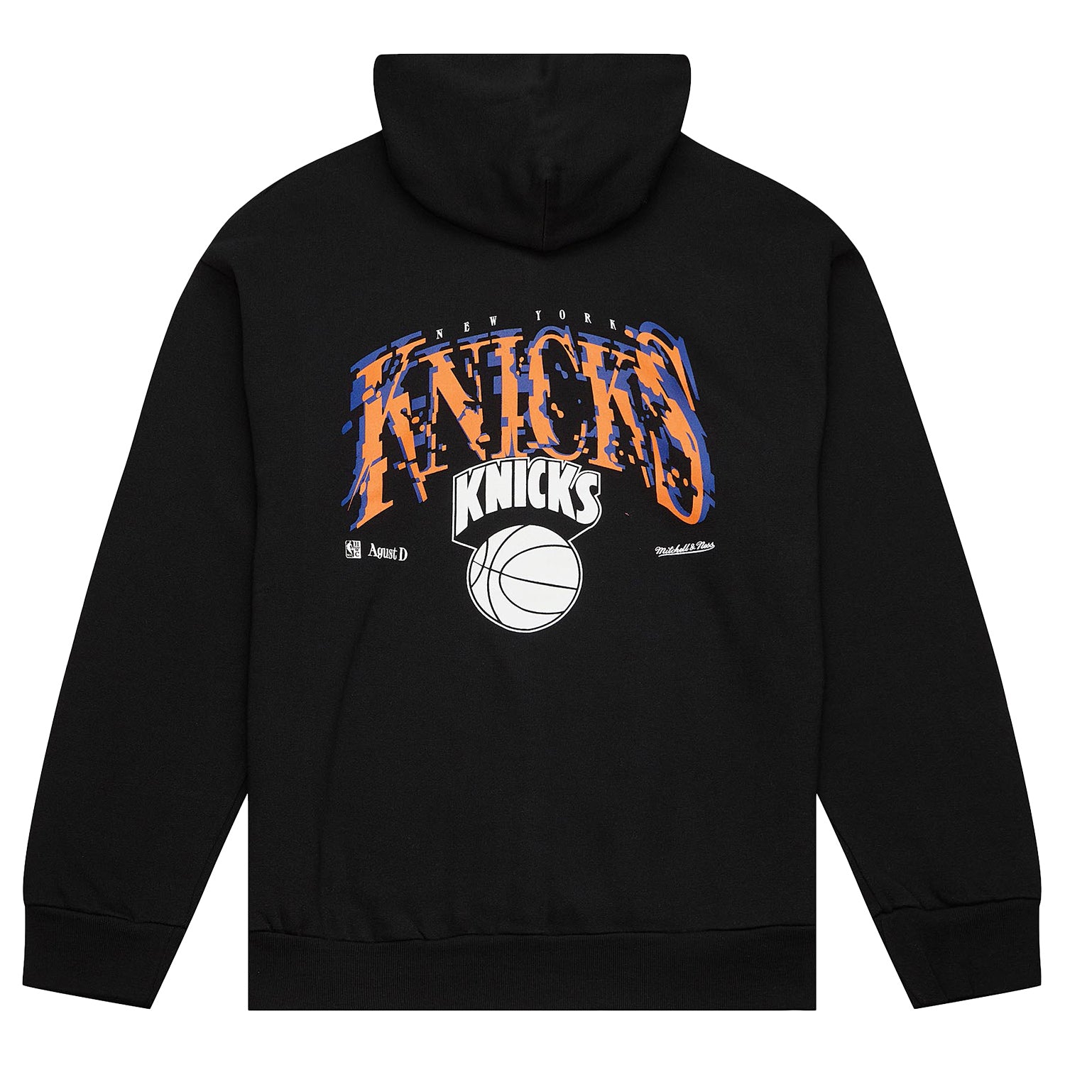 Mitchell & Ness Knicks SUGA Glitch Hoodie - Back View