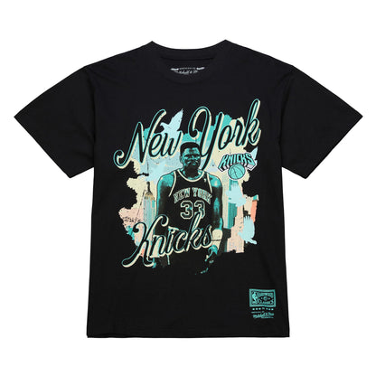 Mitchell & Ness Knicks Patrick Ewing In the City Player Tee