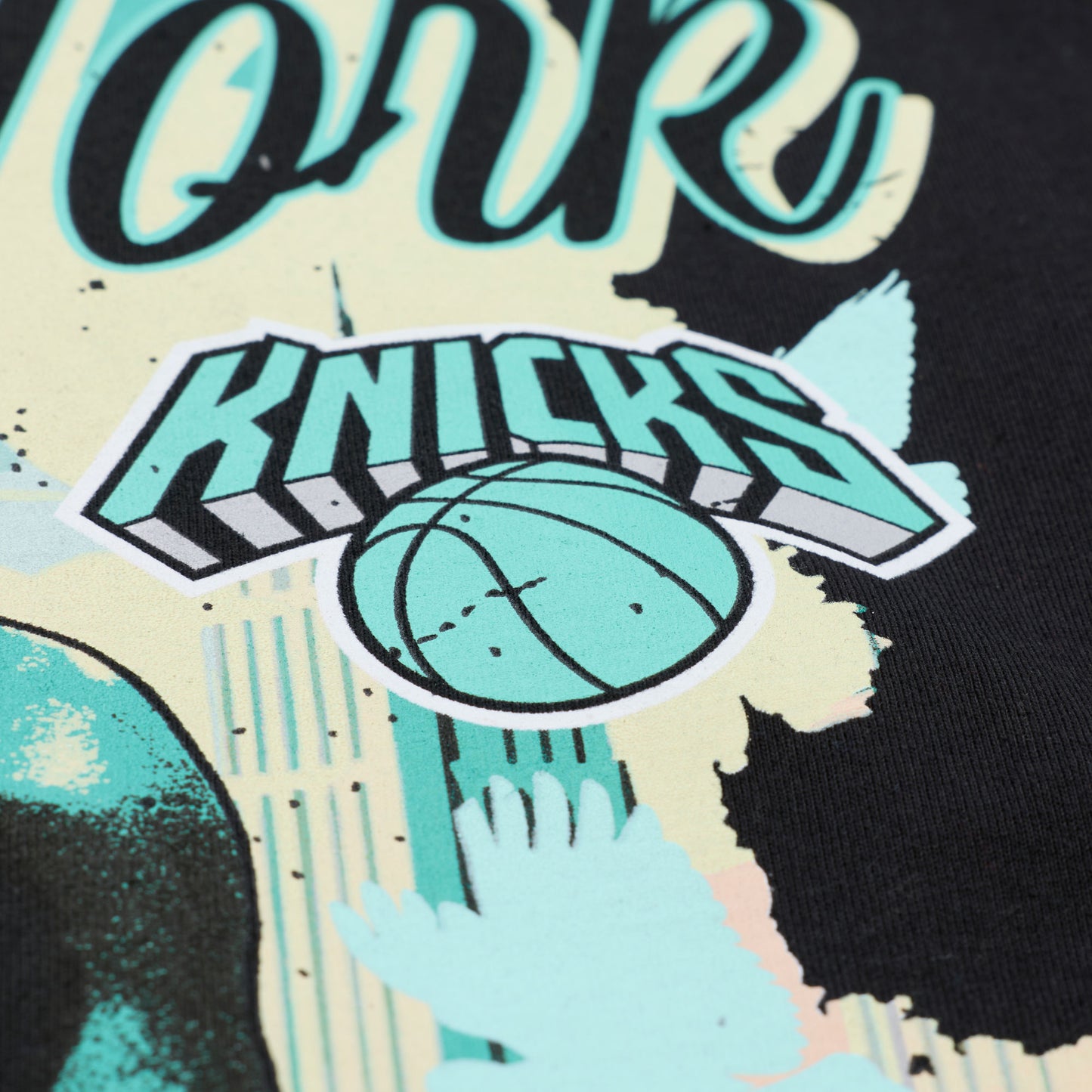Mitchell & Ness Knicks Patrick Ewing In the City Player Tee