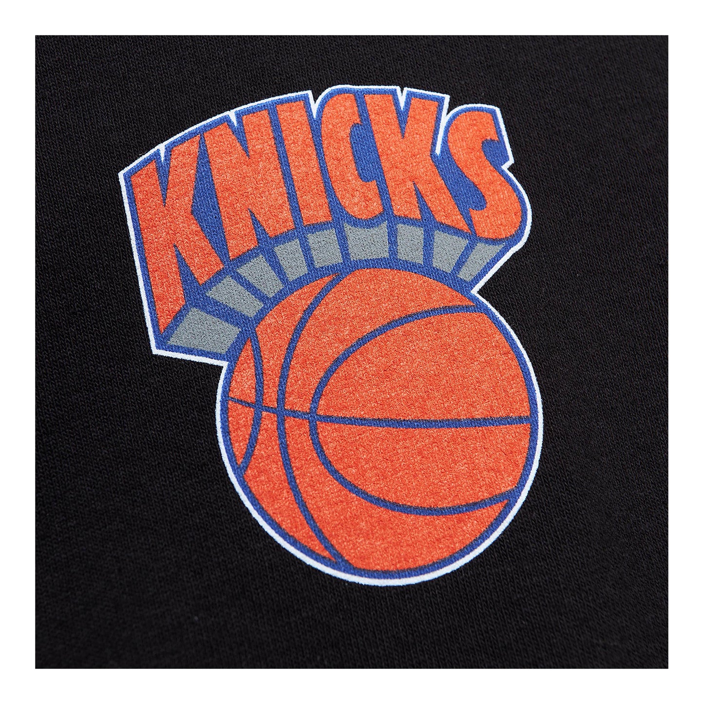 Mitchell & Ness Knicks SUGA Glitch Tee - Up Close Front View