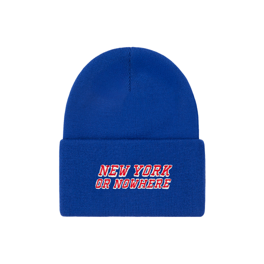 NYON x Rangers Home Team Royal Beanie