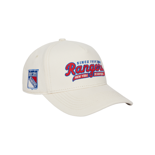 NYON x Rangers Since 1926 Off White Snapback