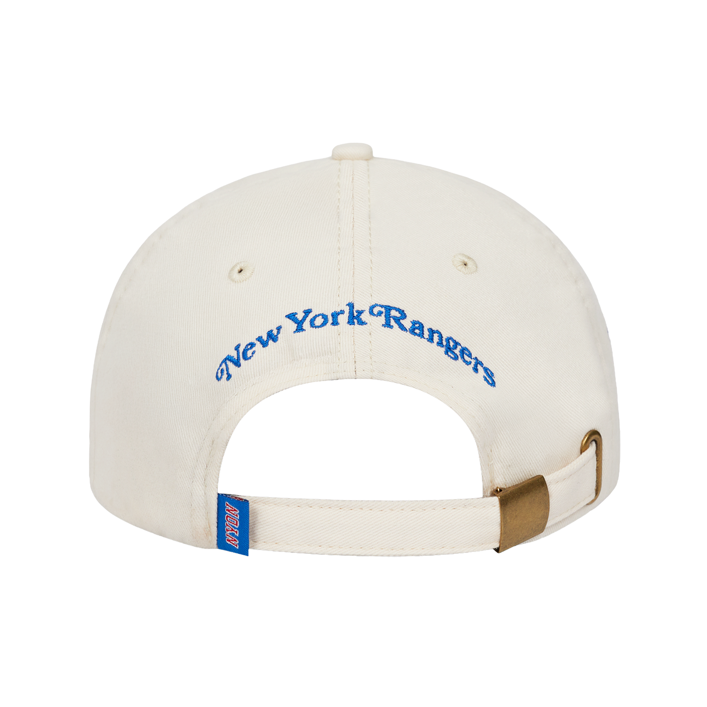 NYON x Rangers Off White Signature Dad Hat