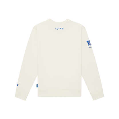NYON x Rangers Off White Home Team Crewneck