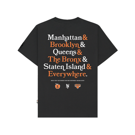 NYON Knicks Playoffs 26 6th Borough Tee