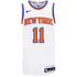 Knicks Nike Jalen Brunson White Association Authentic Jersey In White - Front View