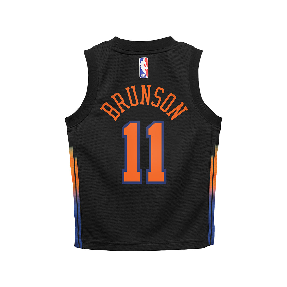 Kids Jalen Brunson Black Statement Swingman Jersey