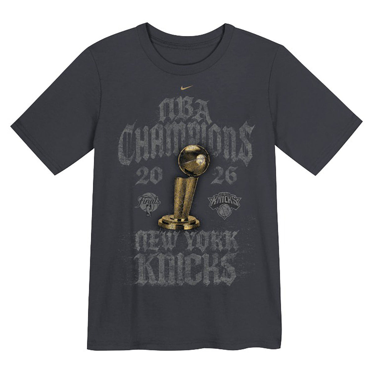 Youth Knicks 2026 NBA Champions Locker Room Tee