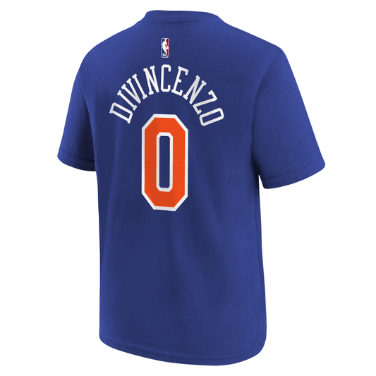 Youth Knicks Divincenzo Name & Number Tee