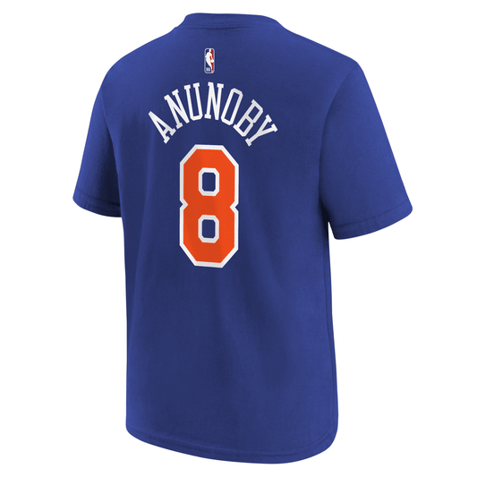 Youth Knicks Anunoby Name & Number Tee