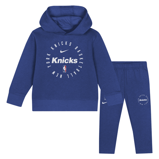 Infant Nike Knicks Team Logo Club Fleece Set