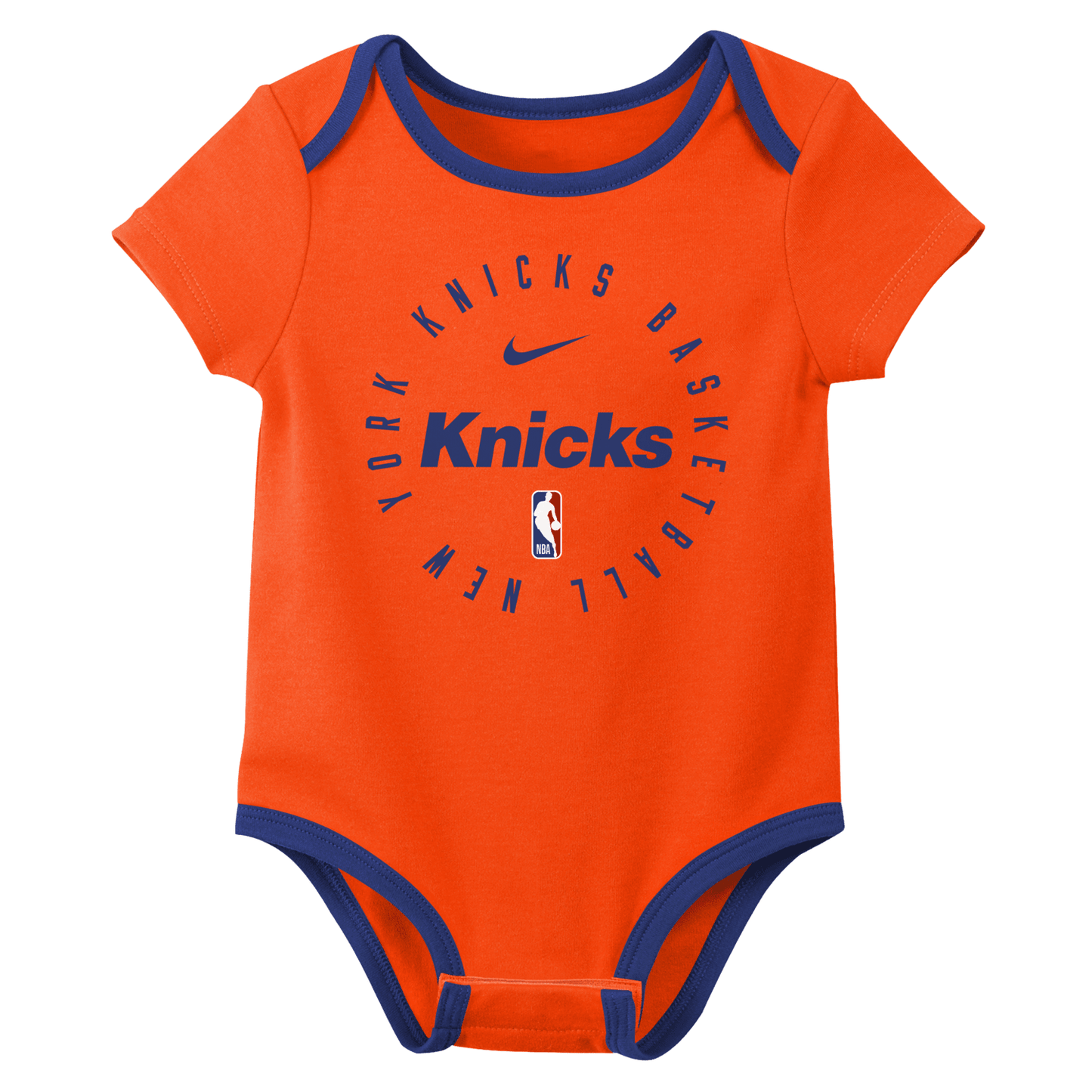 Infant Nike Knicks 3 Piece Creeper Set