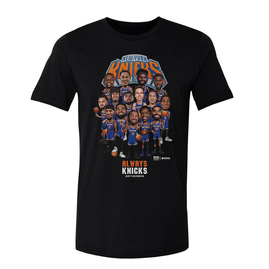 Knicks Playoffs 26 Team Caricature Tee