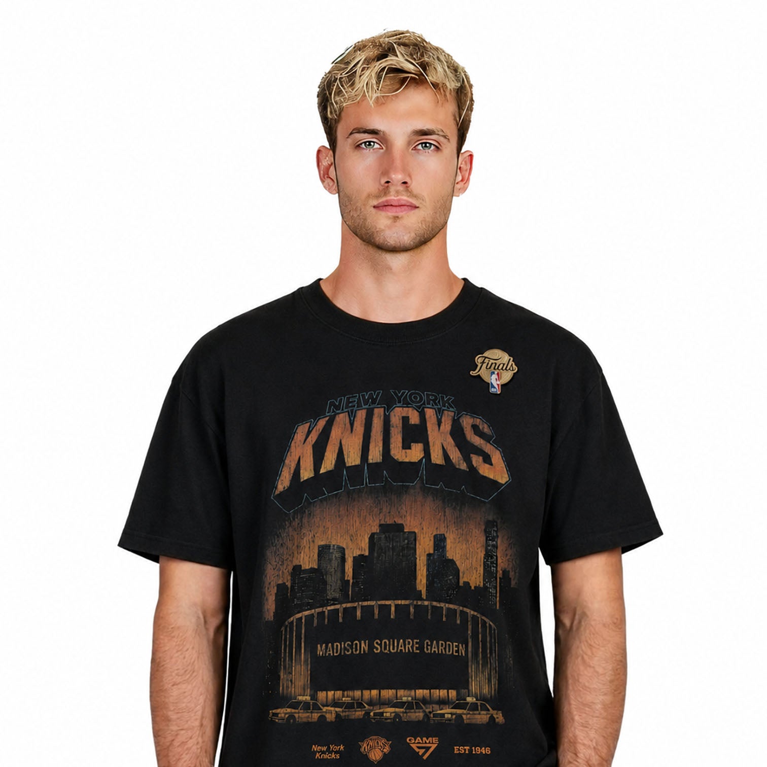 Game 7 2026 Knicks NBA Champions Patch Tee – Shop Madison Square