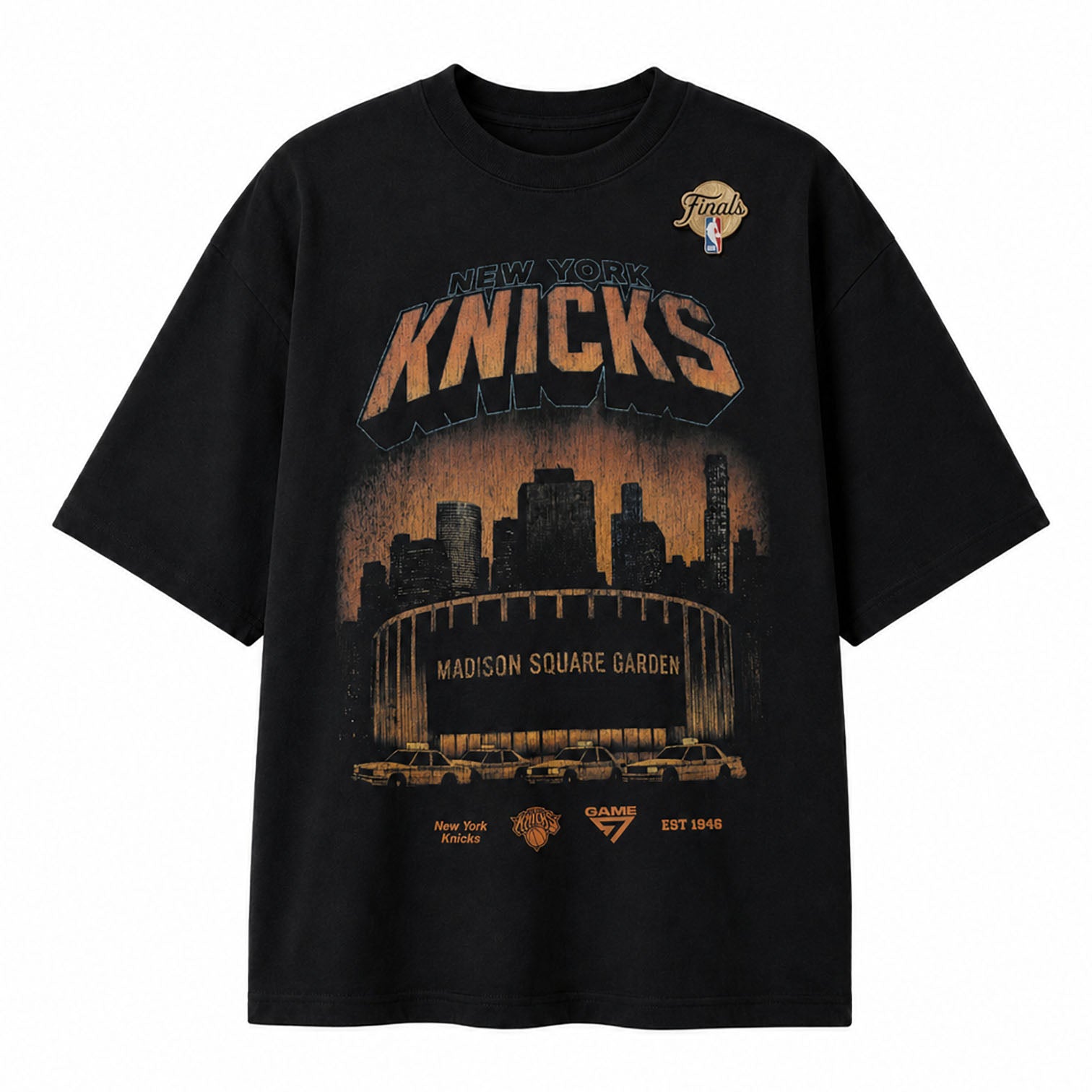 Game 7 2026 Knicks NBA Champions Patch Tee – Shop Madison Square