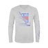 Youth Rangers Split Speed Cotton Long Sleeve Tee - Front View
