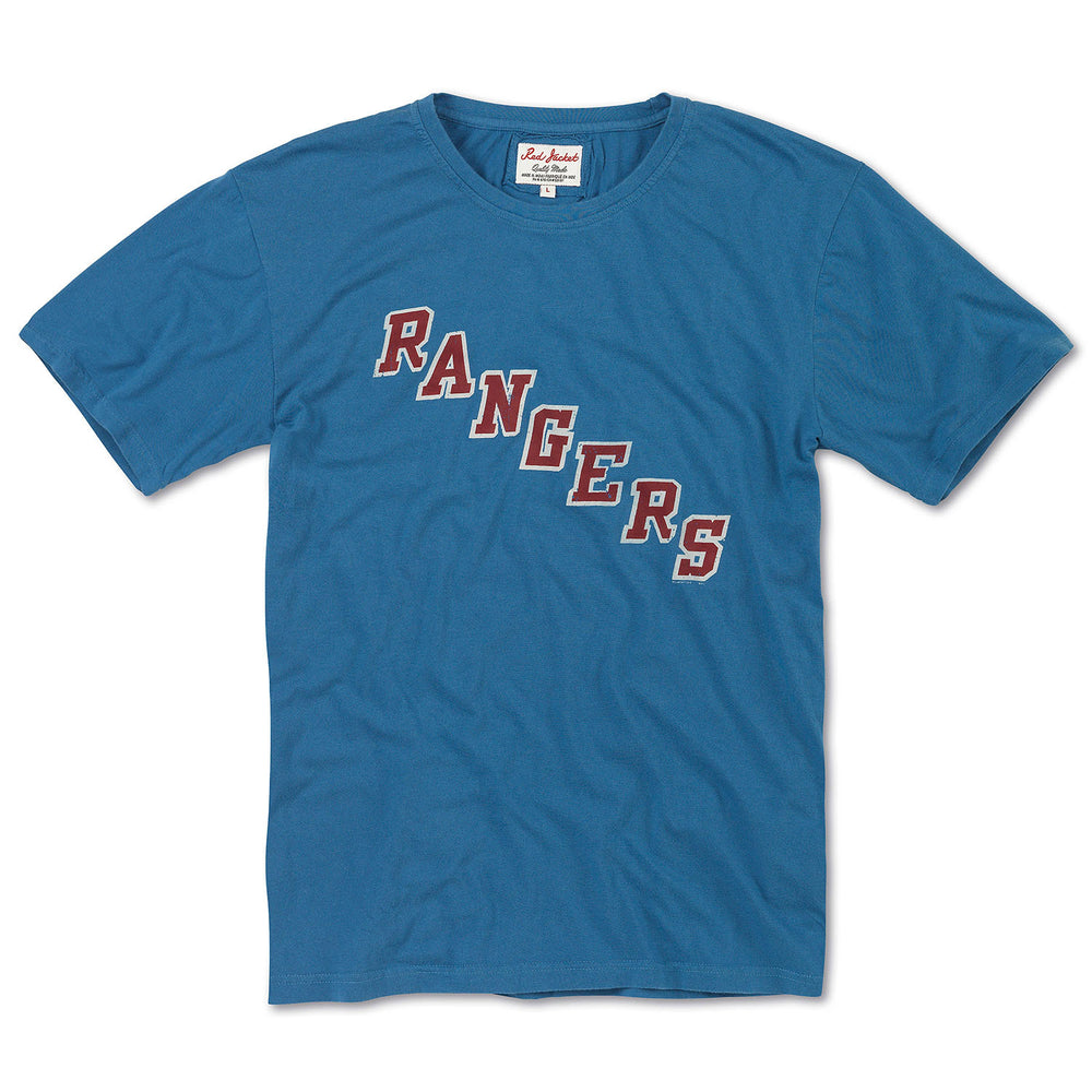 Fanatics NHL New York Rangers Wordmark Blue T-Shirt, Men's, XXL