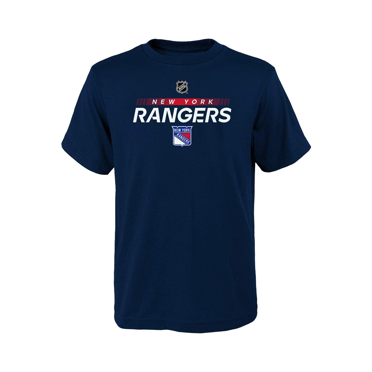 Youth Rangers Authentic Pro Cotton Tee - Front View