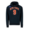 Nike Knicks City Edition 22-23 Barrett Name & Number Hood in Black - Front View