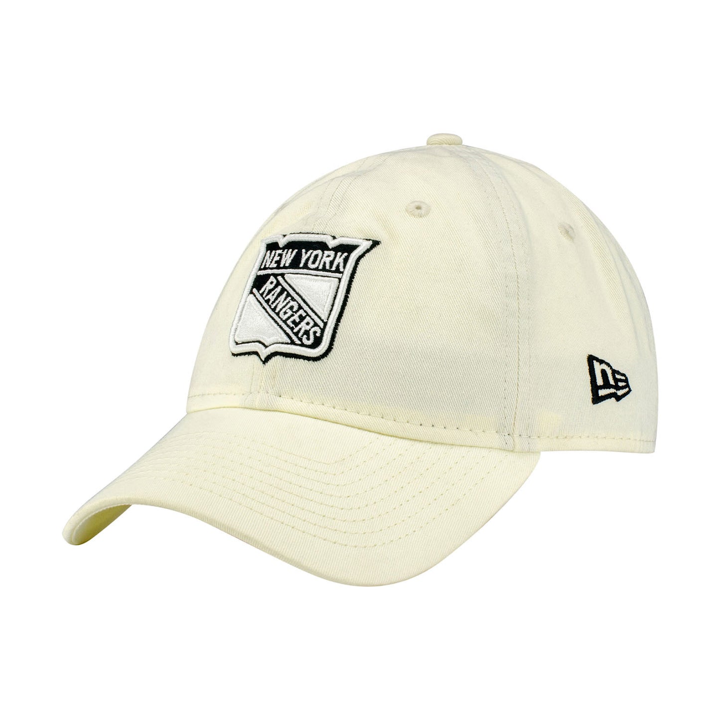 New Era Rangers Exclusive Core Classic Cream Hat - Front View