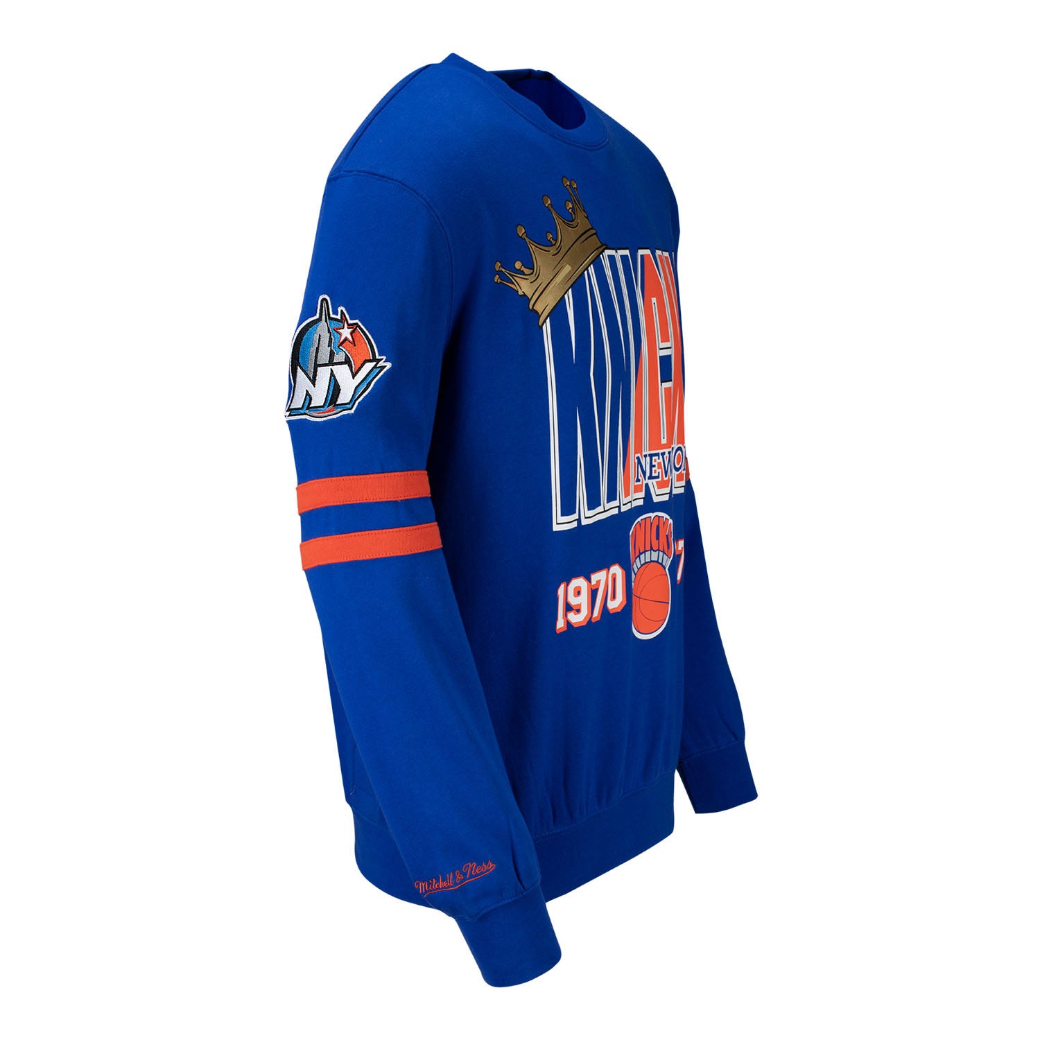 Mitchell & Ness Knicks All Over Crew Sweater