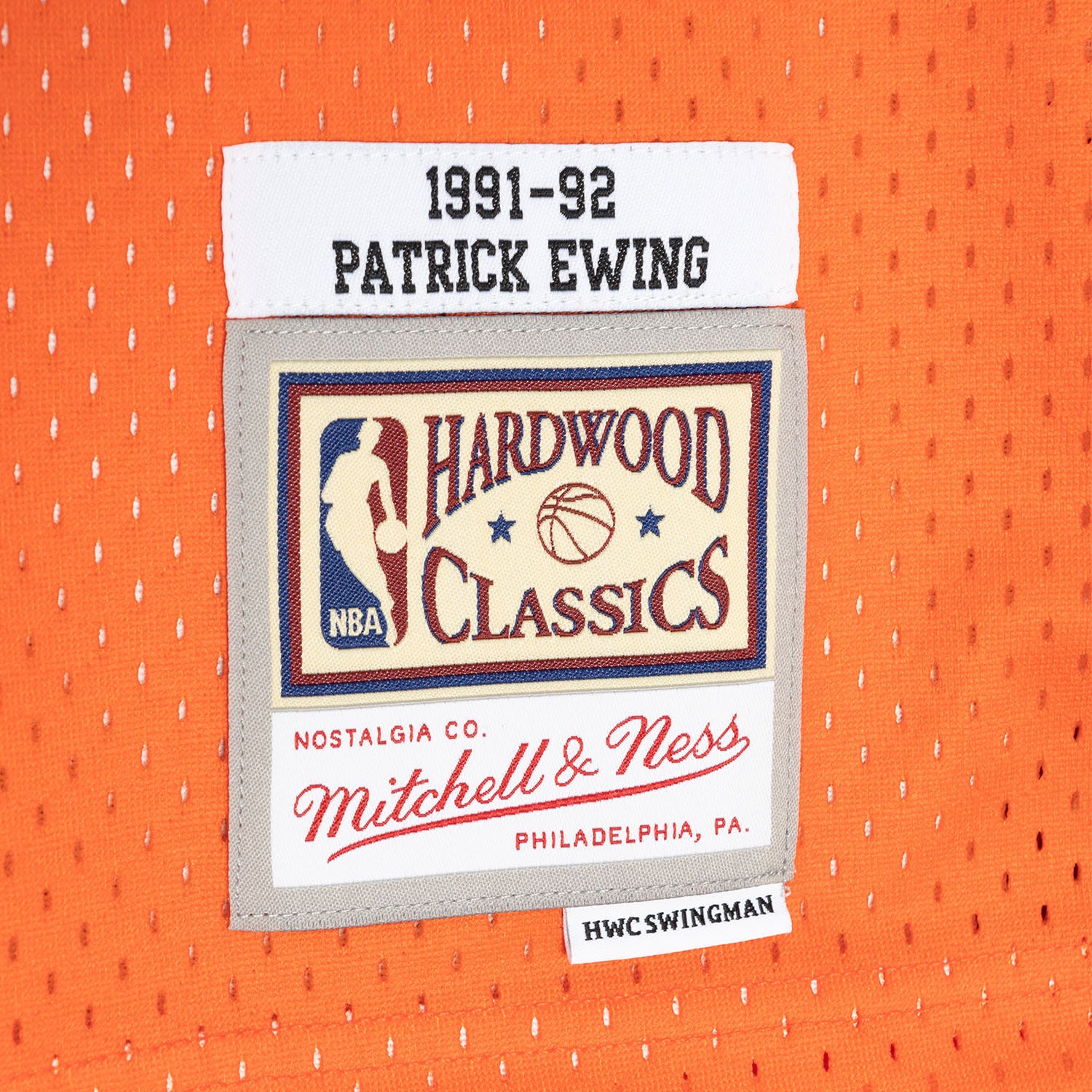 Youth Mitchell & Ness Patrick Ewing Blue New York Knicks Hardwood Classics  Swingman Throwback Jersey