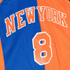 Male New York Knicks 20 Allan Houston Hwc Throwback Orange Jersey