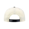 New Era Rangers Exclusive Two Toned Snapback Cream/Black Hat - Back View