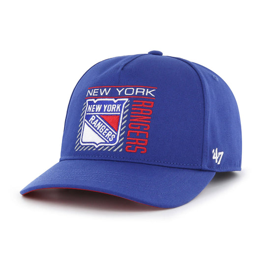 '47 Brand Rangers Reflex Hitch Snapback Hat In Blue - Front View
