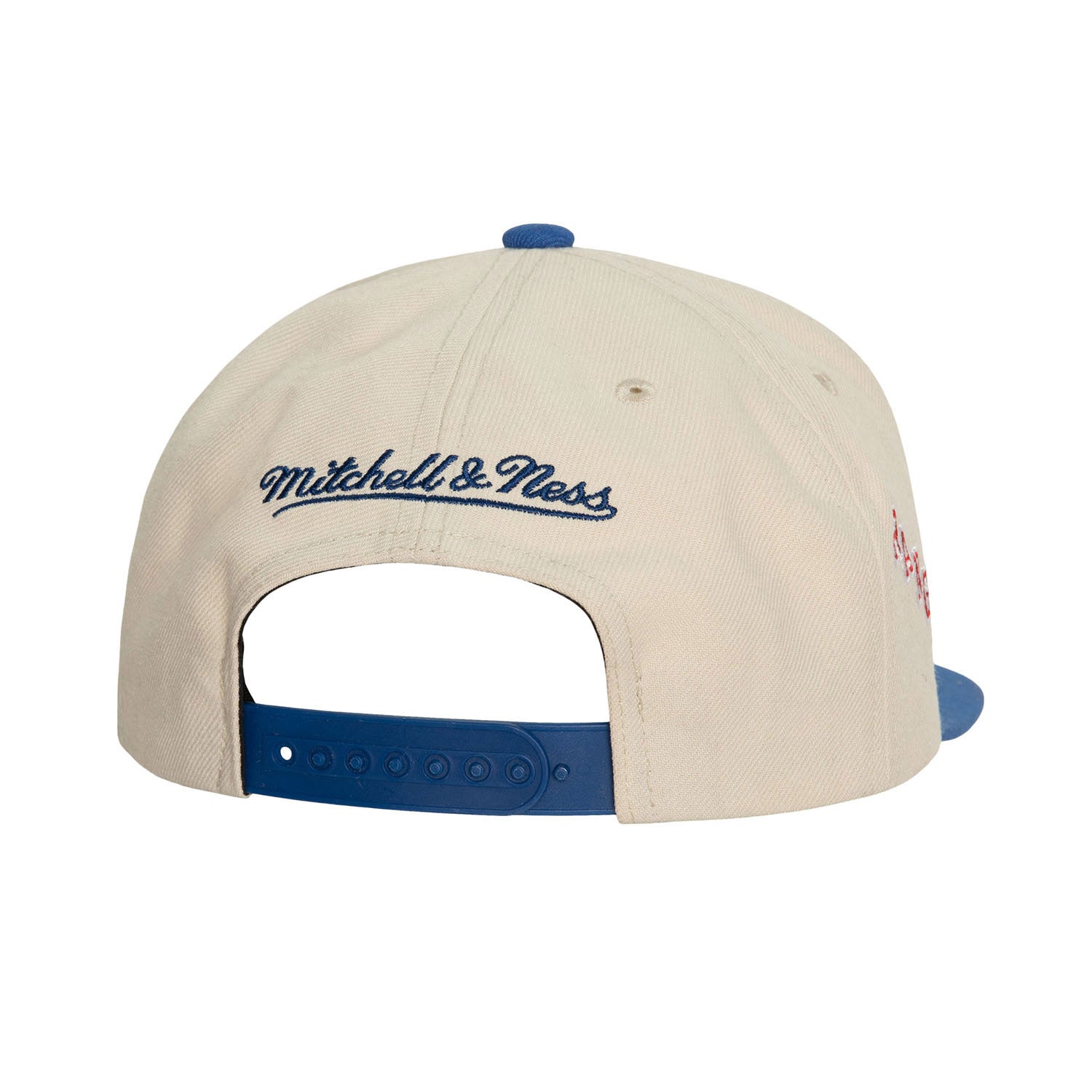 Mitchell & Ness New York Rangers Vintage Off-White Snapback Hat, MITCHELL  & NESS HATS, CAPS