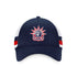Fanatics Rangers Special Edition 2022 Structured Trucker Hat In Blue White & Red - Front View