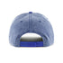 '47 Brand Rangers Fontana Hitch Snapback Hat In Blue - Back View
