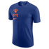 Nike Knicks East Tee in Blue - Front View