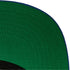 Mitchell & Ness Rangers Vintage Off-White Snapback Hat - Bottom View
