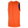 Nike Knicks Dri-fit Courtside DNA Tank Top in Orange and Blue - Back View