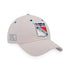 Fanatics Rangers True Classic Logo Adjustable Hat In Tan - Front View