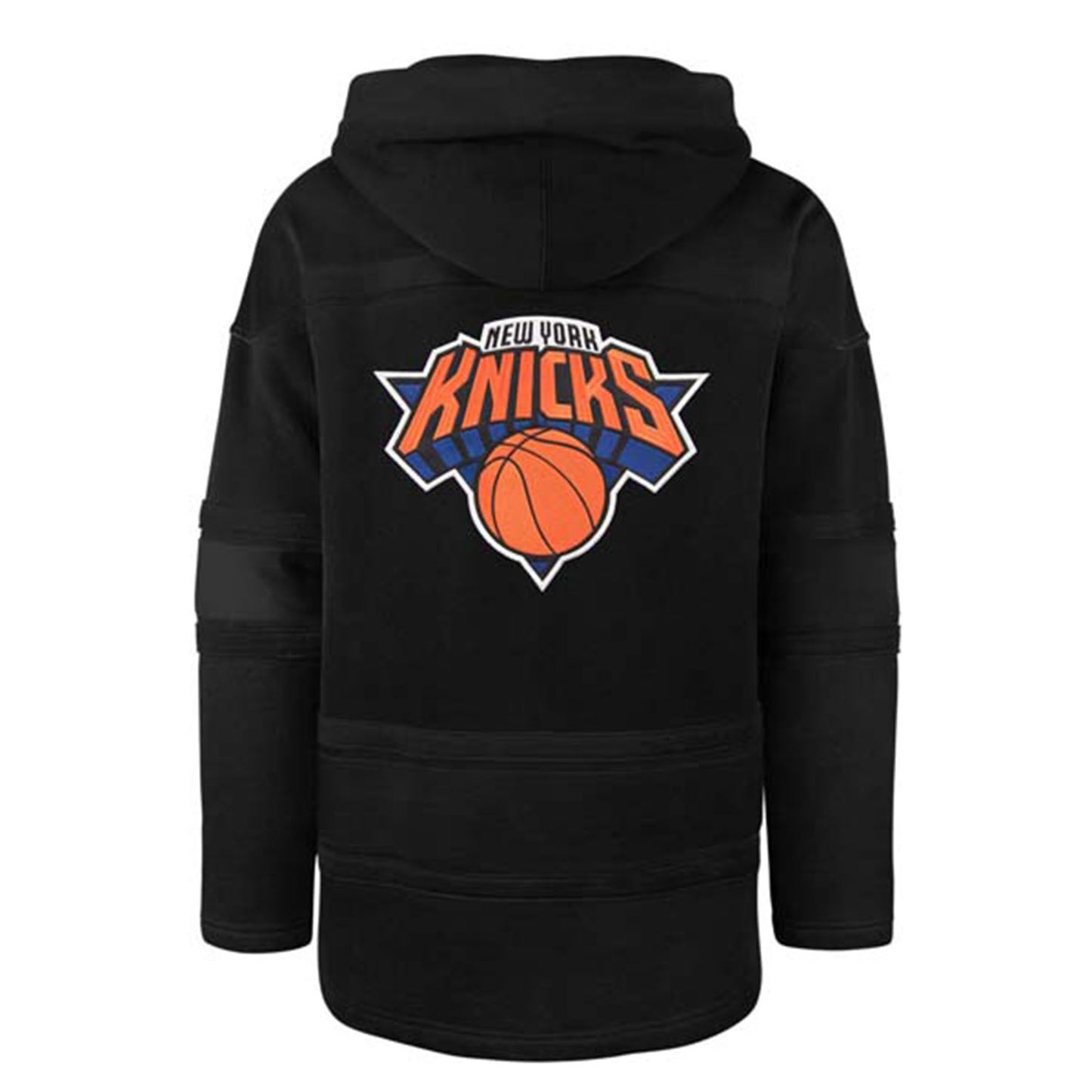 '47 Brand Knicks 22-23 City Edition Lacer Hood In Black - Back VIew