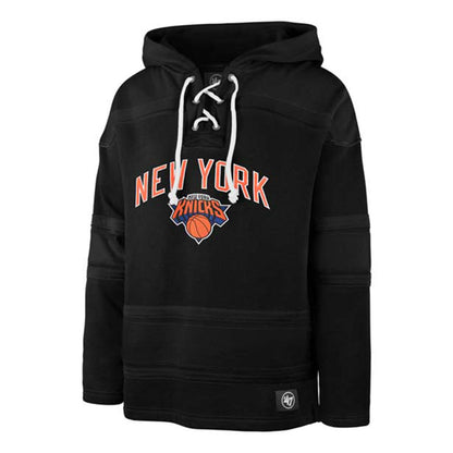 '47 Brand Knicks 22-23 City Edition Lacer Hood In Black - Front VIew
