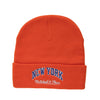 Mitchell & Ness Knicks Origins Knit In Orange - Back View