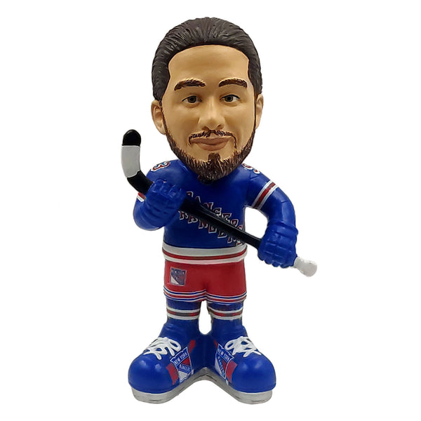 FOCO Rangers Mika Zibanejad Stomper Figurine - Front View