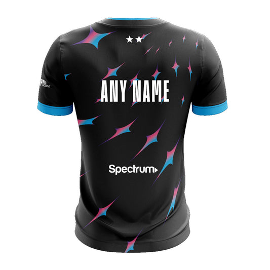 Official 2023 CLG Personalized Blue Jersey In Black & Blue - Back View