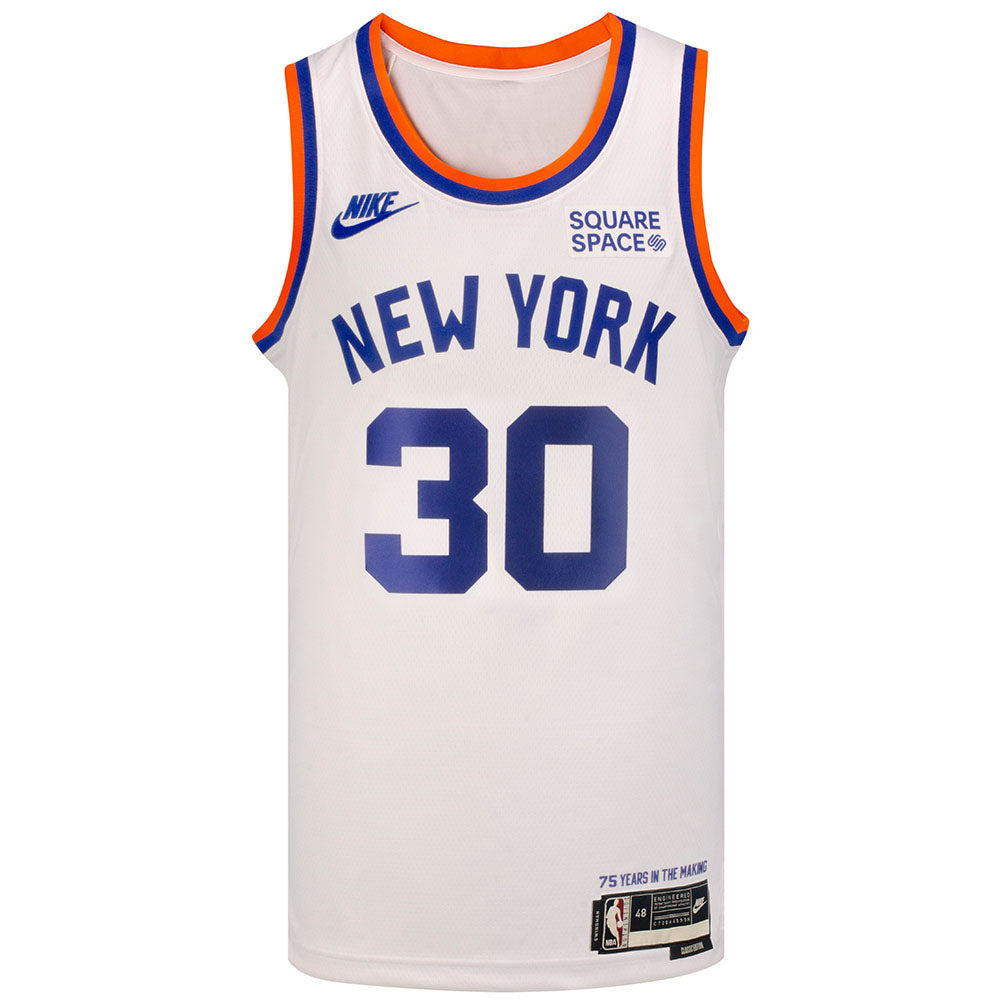 Nike Kids' New York Knicks Julius Randle #30 Blue Swingman Jersey, Boys', Large